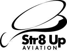 Str8 Up Aviation Logo